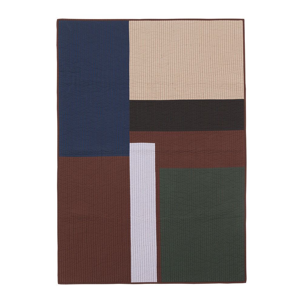 北欧ブランド◇ferm LIVING◇パッチワ一クキルトブランケット (ferm 北欧ブランド◇ferm LIVING◇パッチワ一クキルトブランケット (ferm