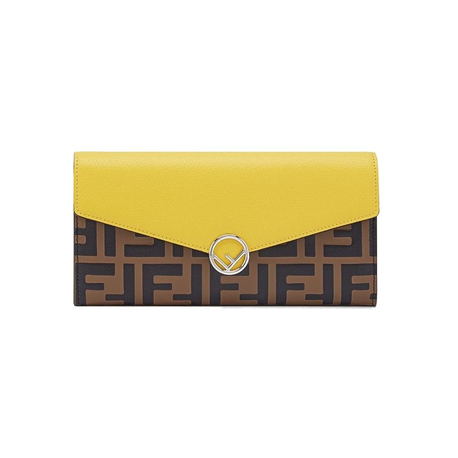 FENDI】F IS FENDI FF ロゴ入コンチネンタルロング財布 8M0251 (FENDI FENDI】F IS FENDI FF ロゴ入コンチネンタルロング財布 8M0251 (FENDI