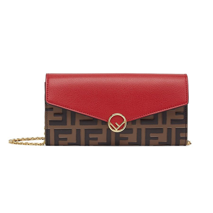 FENDI】F IS FENDI*チェーン付きコンチネンタル財布 8M0365 (FENDI/長 FENDI】F IS FENDI*チェーン付きコンチネンタル財布 8M0365 (FENDI/長