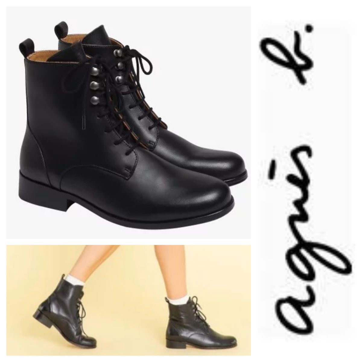 独特の上品 アニエスベー agnes b ショートブーツ www.instantupright.com