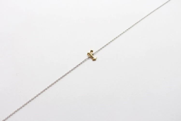 【THE M JEWERY】国内発送 カスタマイズ イニシャルチョーカー THE M JEWERY】国内発送 カスタマイズ イニシャルチョーカー