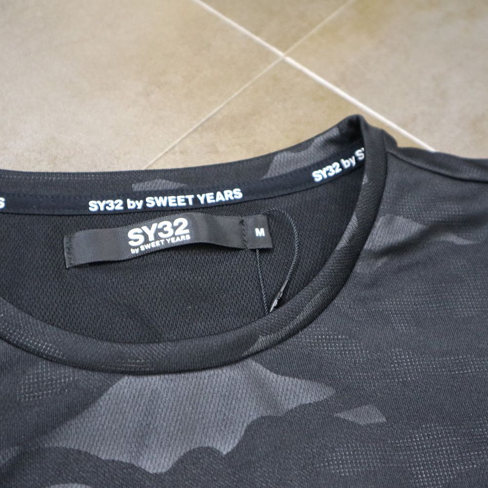 国内発送☆SY32 by SWEETYEARS エンボスカモBOXロゴ L/S TEE 国内発送☆SY32 by SWEETYEARS エンボスカモBOXロゴ L/S TEE