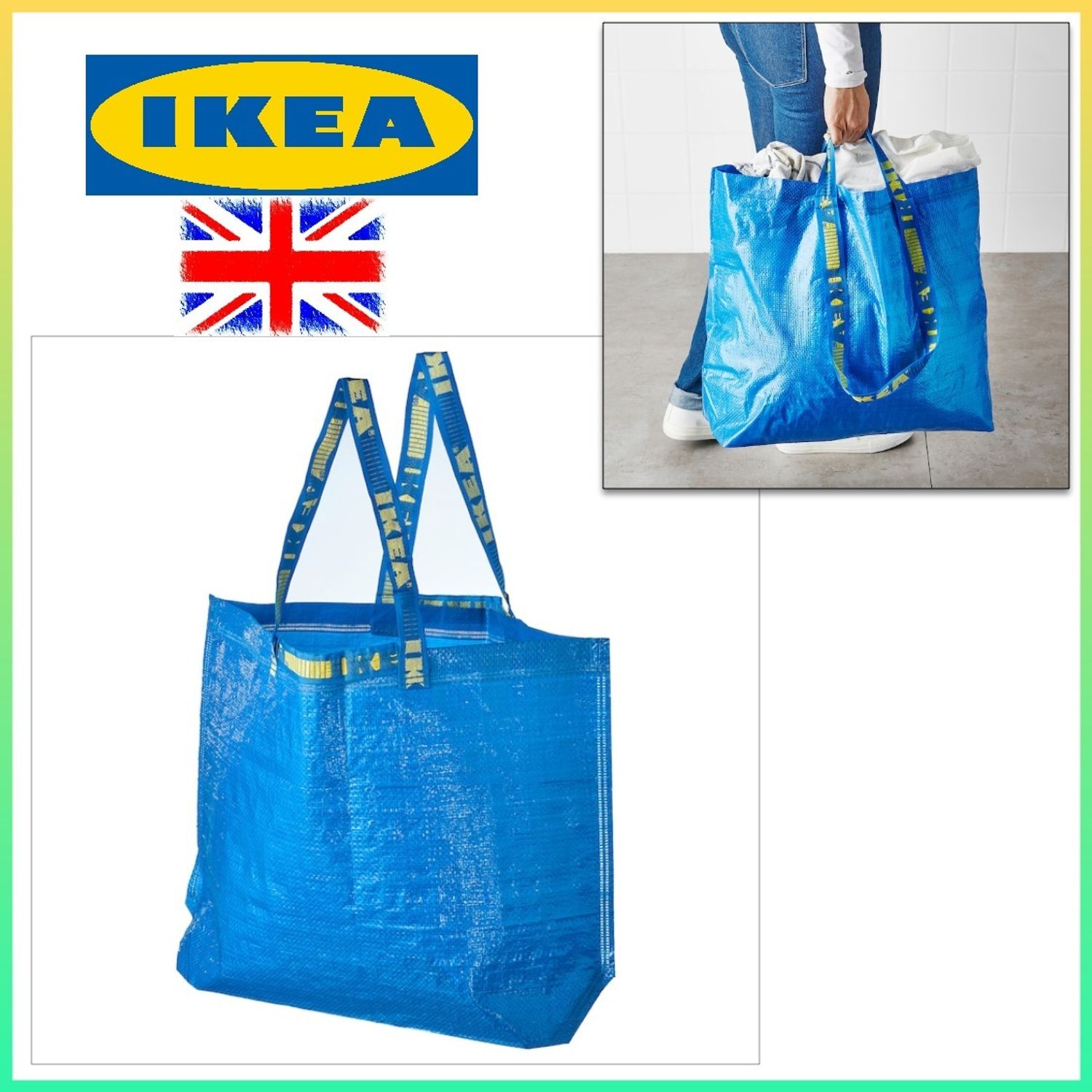 Ikea 1つあると便利 丈夫で使い勝手抜群 エコバッグ Ikea エコバッグ Buyma