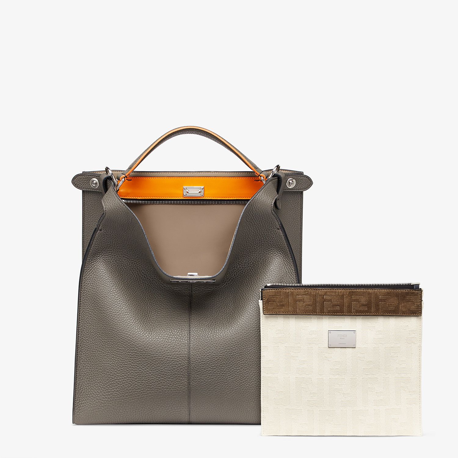 FENDI】PEEKABOO X-LITE FIT トート FFモチーフ / カーフ (FENDI FENDI】PEEKABOO X-LITE FIT トート FFモチーフ / カーフ (FENDI