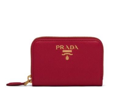 PRADA☆サフィアーノレザー メタルレタリングロゴ カードケース (PRADA PRADA☆サフィアーノレザー メタルレタリングロゴ カードケース (PRADA