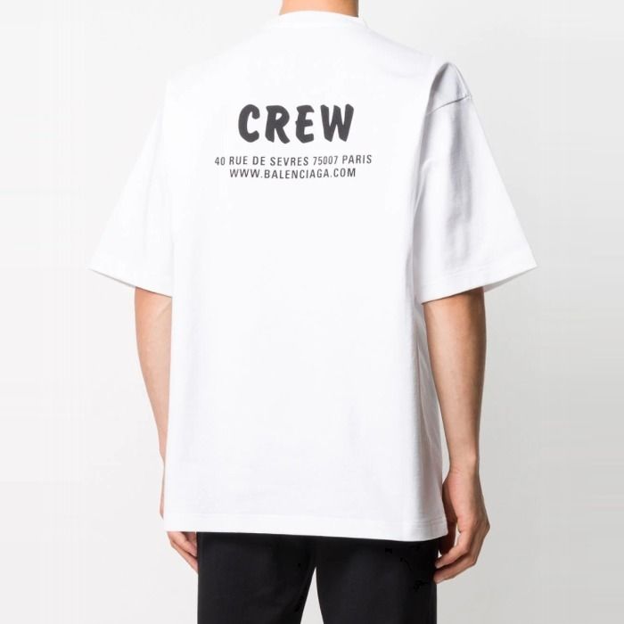 早期完売☆BALENCIAGA CREW ラージフィット Tシャツ/NewArrival ...