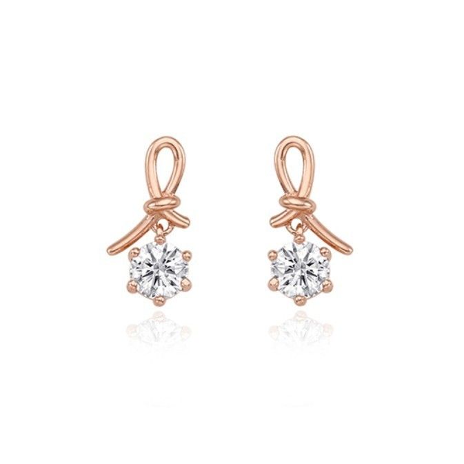 STONE HENgE ストーンヘンジ 14K ローズゴールド ピアス