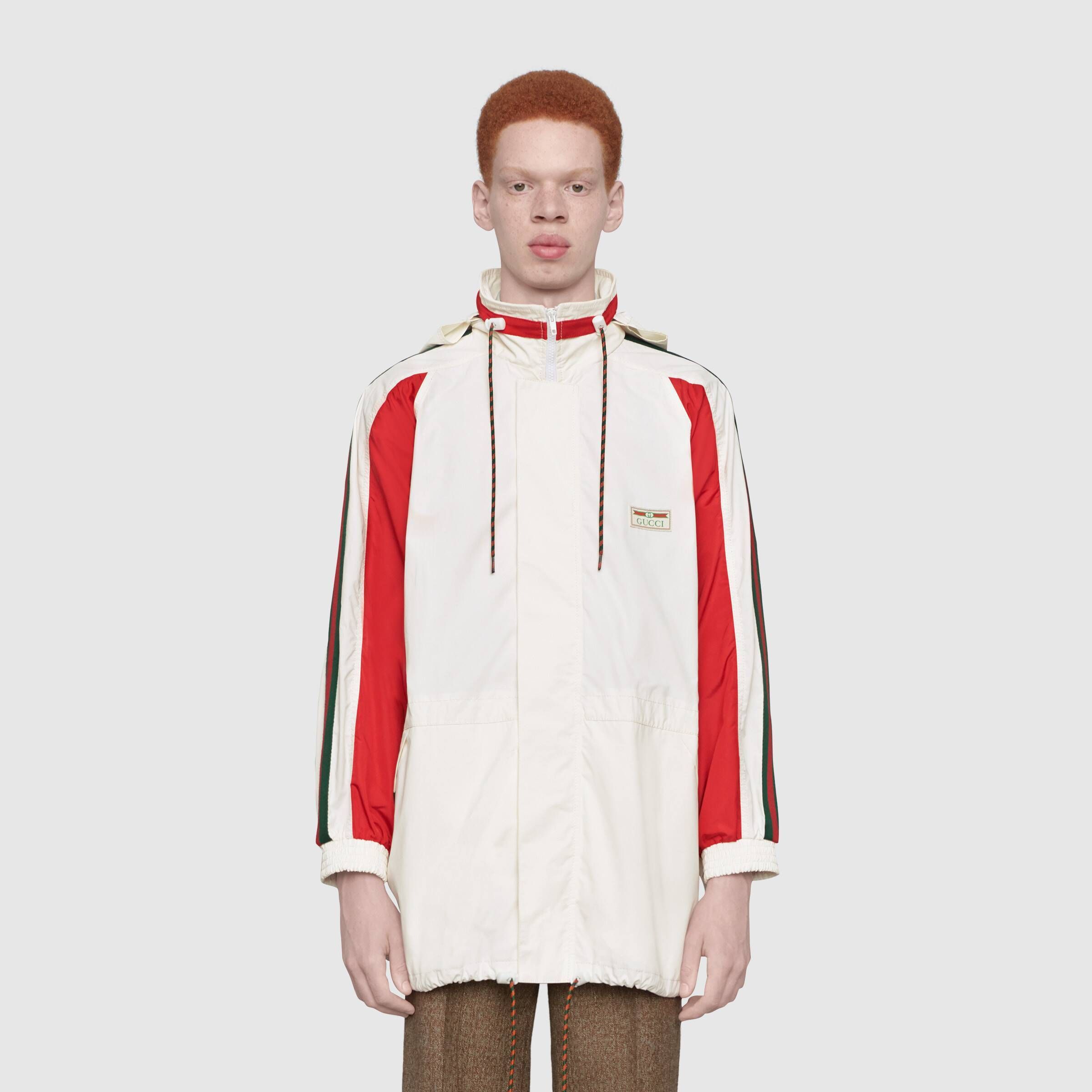 累積売上総額第1位【GUCCI☆20/21秋冬】COTTON CANVAS JACKET (GUCCI ...