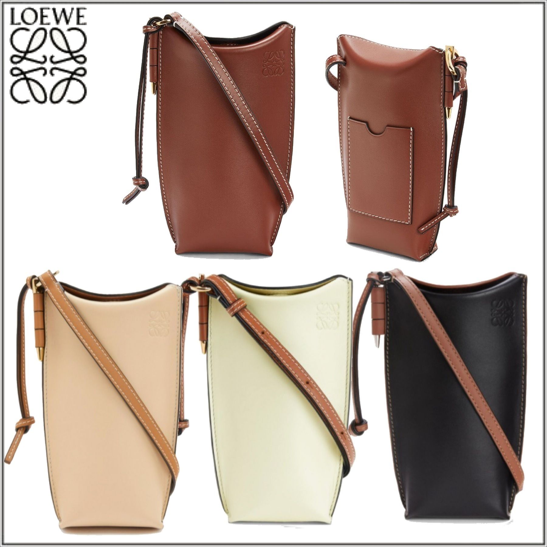 ロエベ】ゲートポケット(ソフト カーフスキン) (LOEWE/ショルダー ...