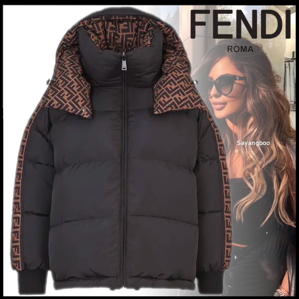 フード取り外し可能 ダウンジャケット 【FENDI】 (FENDI/ダウン ...