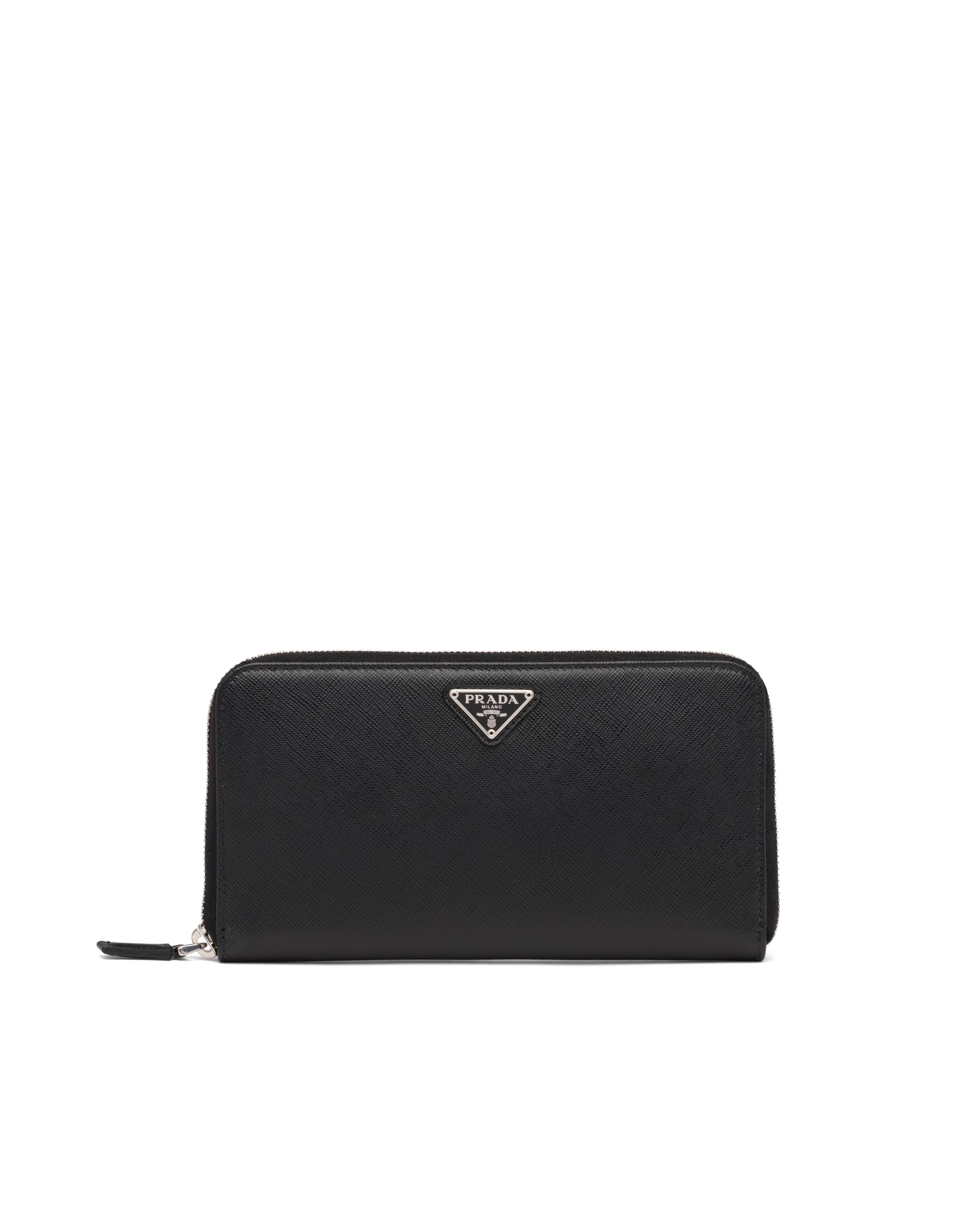 新作】PRADA◇サフィアーノレザー ジップアラウンドウォレット (PRADA 新作】PRADA◇サフィアーノレザー ジップアラウンドウォレット (PRADA