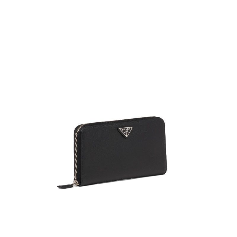 新作】PRADA◇サフィアーノレザー ジップアラウンドウォレット (PRADA 新作】PRADA◇サフィアーノレザー ジップアラウンドウォレット (PRADA
