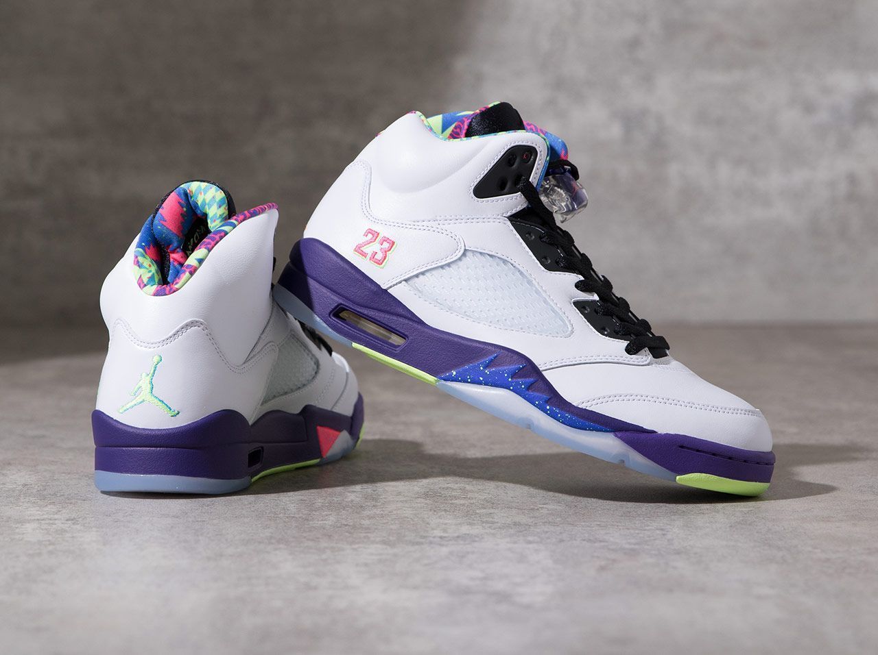 NIKE ナイキ AIR JORDAN 5 RETRO ALTERNATE BEL-AIR (DB3335-100) エアジョーダン5 レトロ オルタネイト ベルエア ホワイト コートパープル サイズ：US9.5 27.5cm 【メンズ】