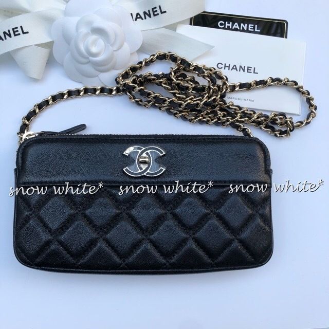 明日着 限定マドモアゼル♪ 携帯入るチェーンウォレット CHANEL 明日着 限定マドモアゼル♪ 携帯入るチェーンウォレット CHANEL