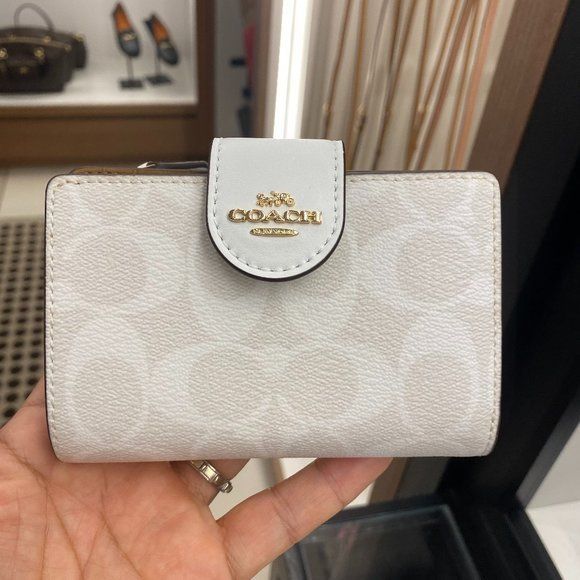 即発 アウトレット COACH レディース 二つ折り財布 2884 レザー (Coach ...