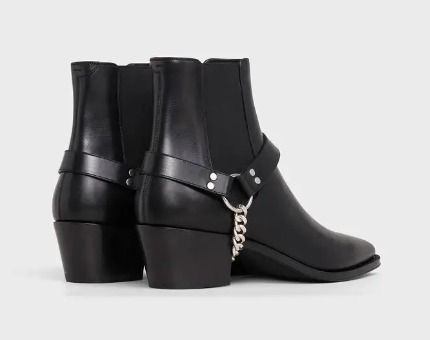 20AW【セリーヌ】カマルグ バイカー チェルシーブーツ カーフ (CELINE ...