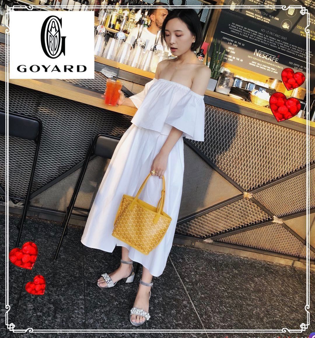 GOYARD☆肩掛も出来るミニバッグAnjou♡イエロー&全色 (GOYARD/トート 