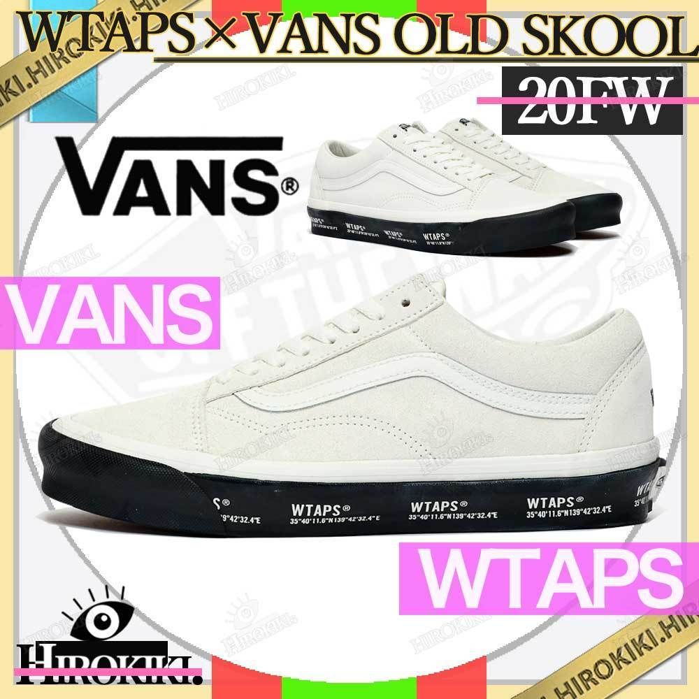 Vans WTAPS x Old Skool LX 'White Black' VN0A4P3X20F