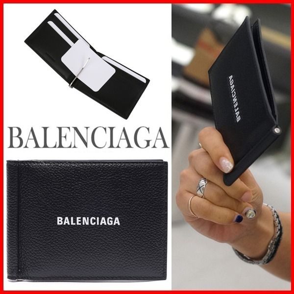 ☆BALENCIAGA☆ロゴ マネークリップ☆正規品・安全発送☆ (BALENCIAGA