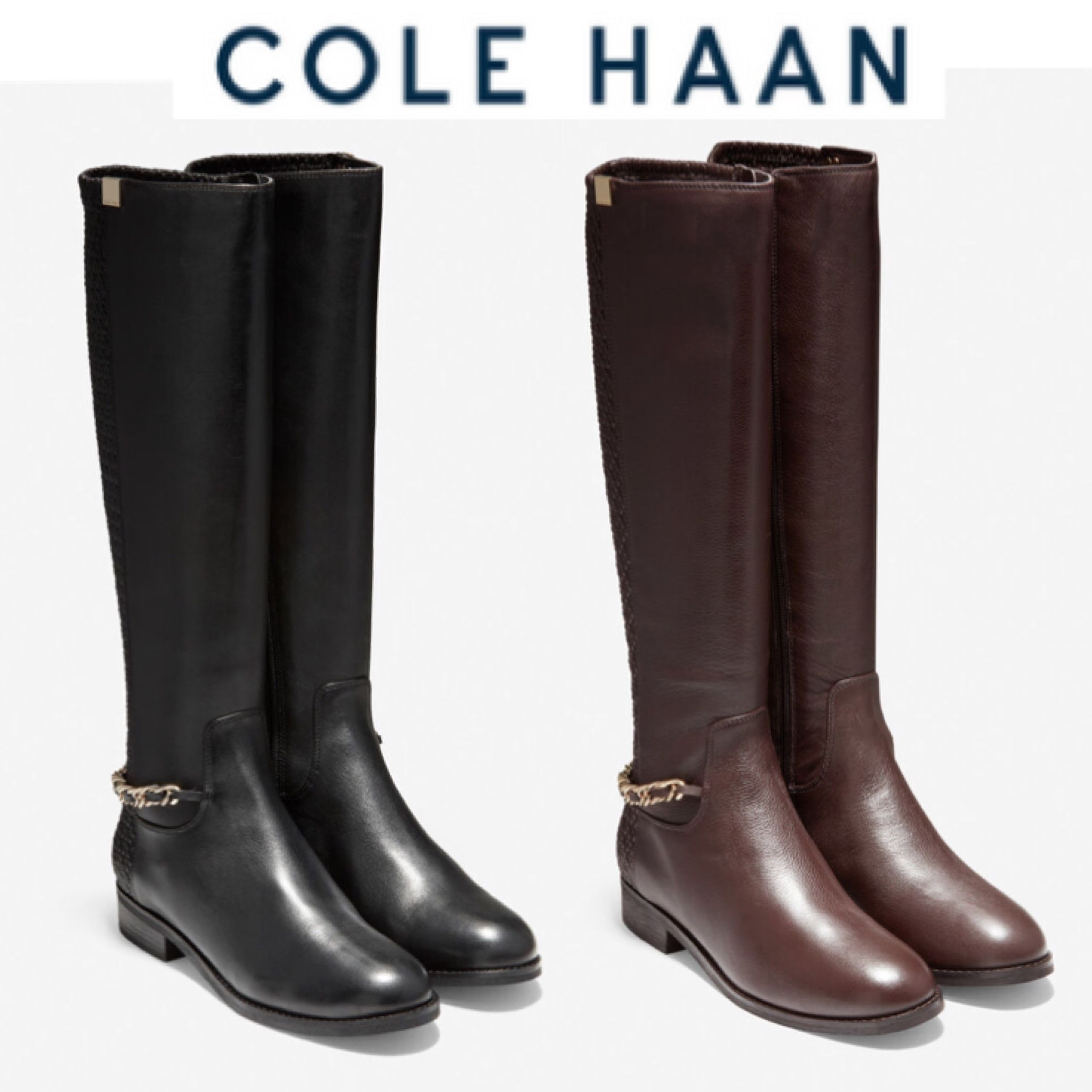 Cole Haan コール ハーン ロングブーツ 8B(25cm) KA059 - ブーツ