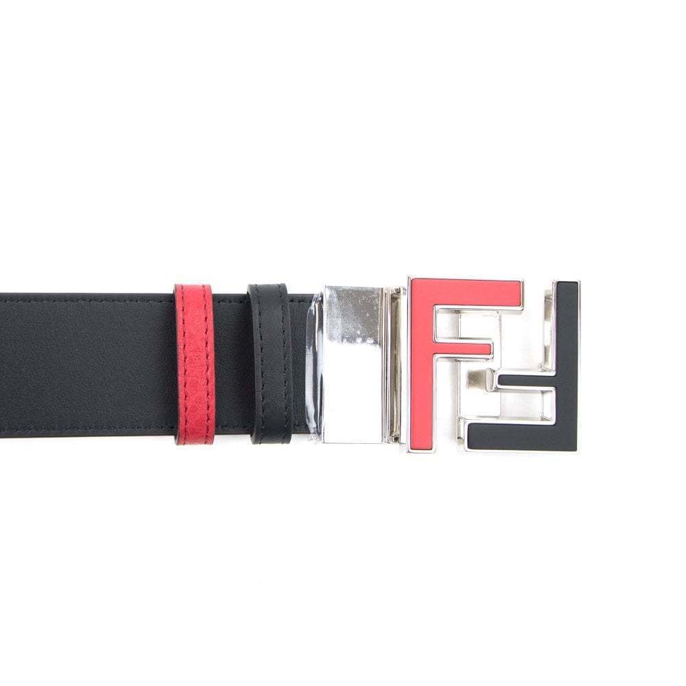 FENDI FFロゴ バックル リバーシブル カーフレザー ベルト FENDI FFロゴ バックル リバーシブル カーフレザー ベルト