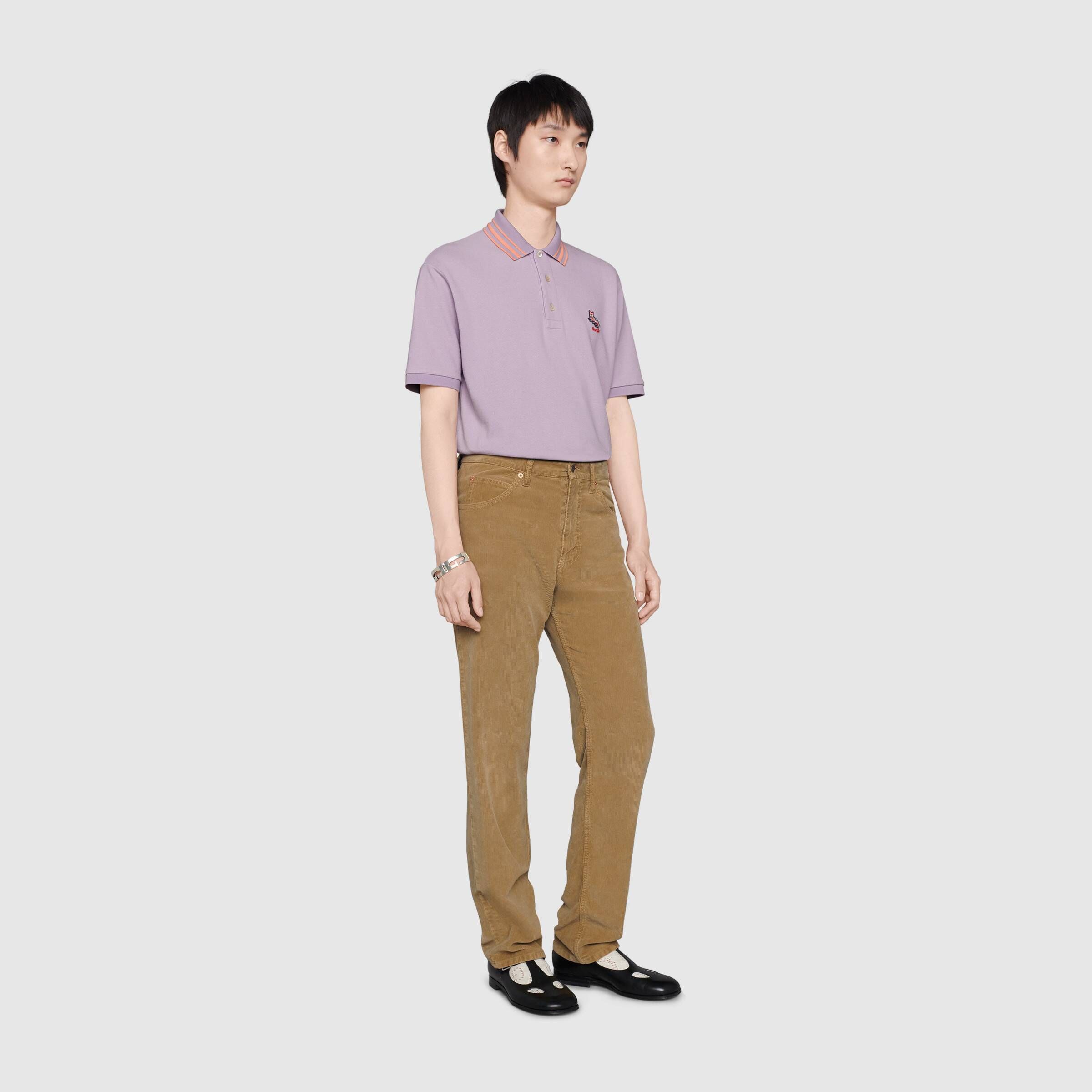累積売上総額第1位【GUCCI☆20/21秋冬】COTTON PIQUET POLO (GUCCI 累積売上総額第1位【GUCCI☆20/21秋冬】COTTON PIQUET POLO (GUCCI