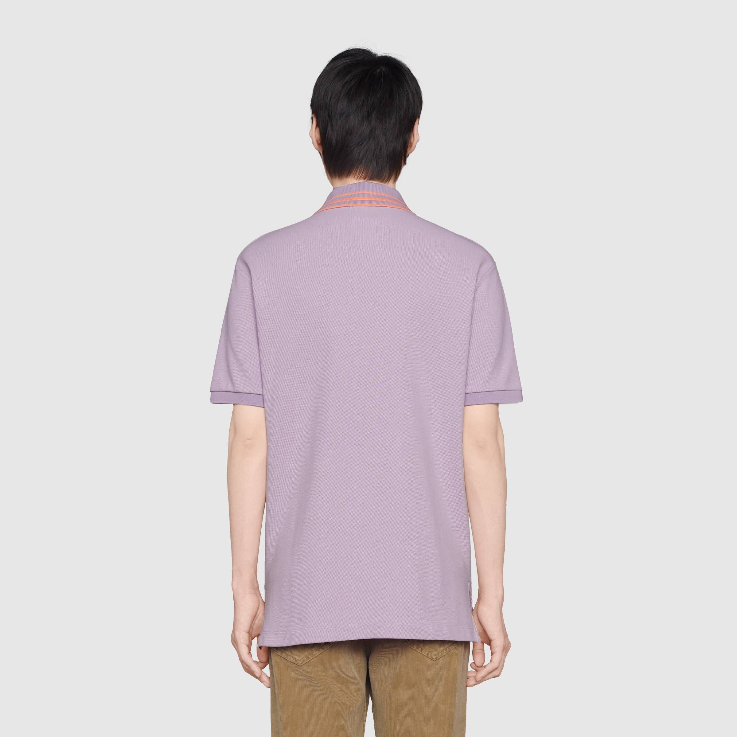 累積売上総額第1位【GUCCI☆20/21秋冬】COTTON PIQUET POLO (GUCCI 累積売上総額第1位【GUCCI☆20/21秋冬】COTTON PIQUET POLO (GUCCI