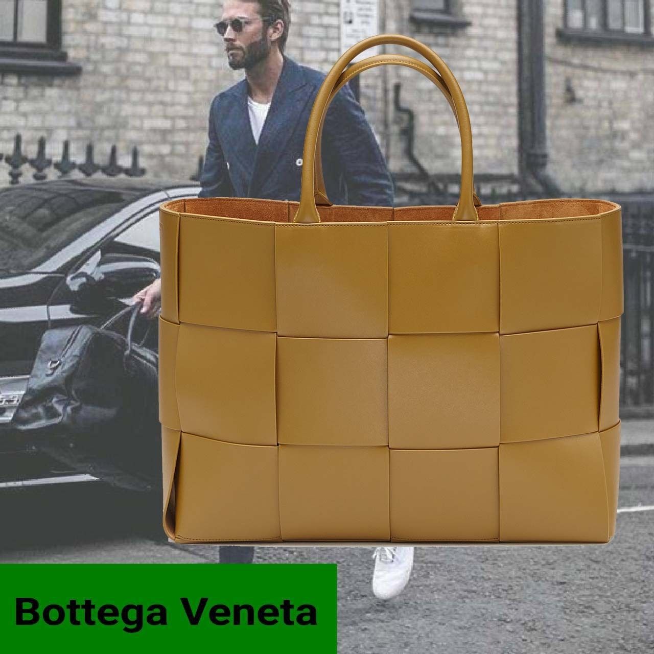 BOTTEGA VENETA☆メンズ注目ラグジュアリーなザ・アルコ トート BOTTEGA VENETA☆メンズ注目ラグジュアリーなザ・アルコ トート
