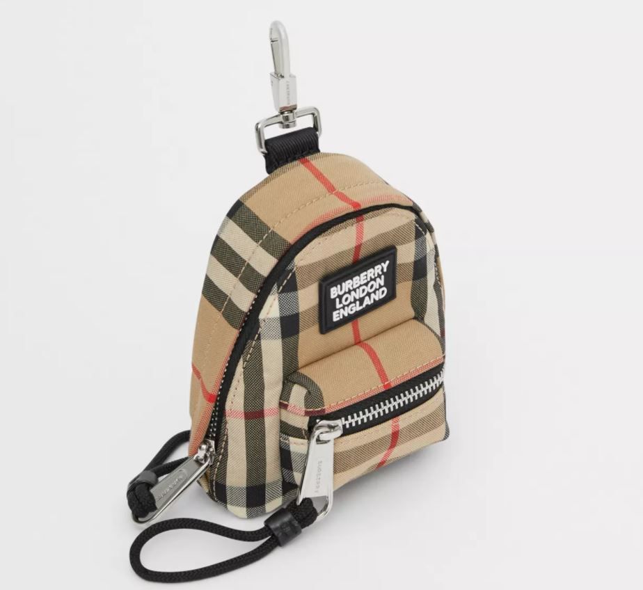 Burberry☆ヴィンテージチェック バックパックチャーム (Burberry/キー Burberry☆ヴィンテージチェック バックパックチャーム (Burberry/キー