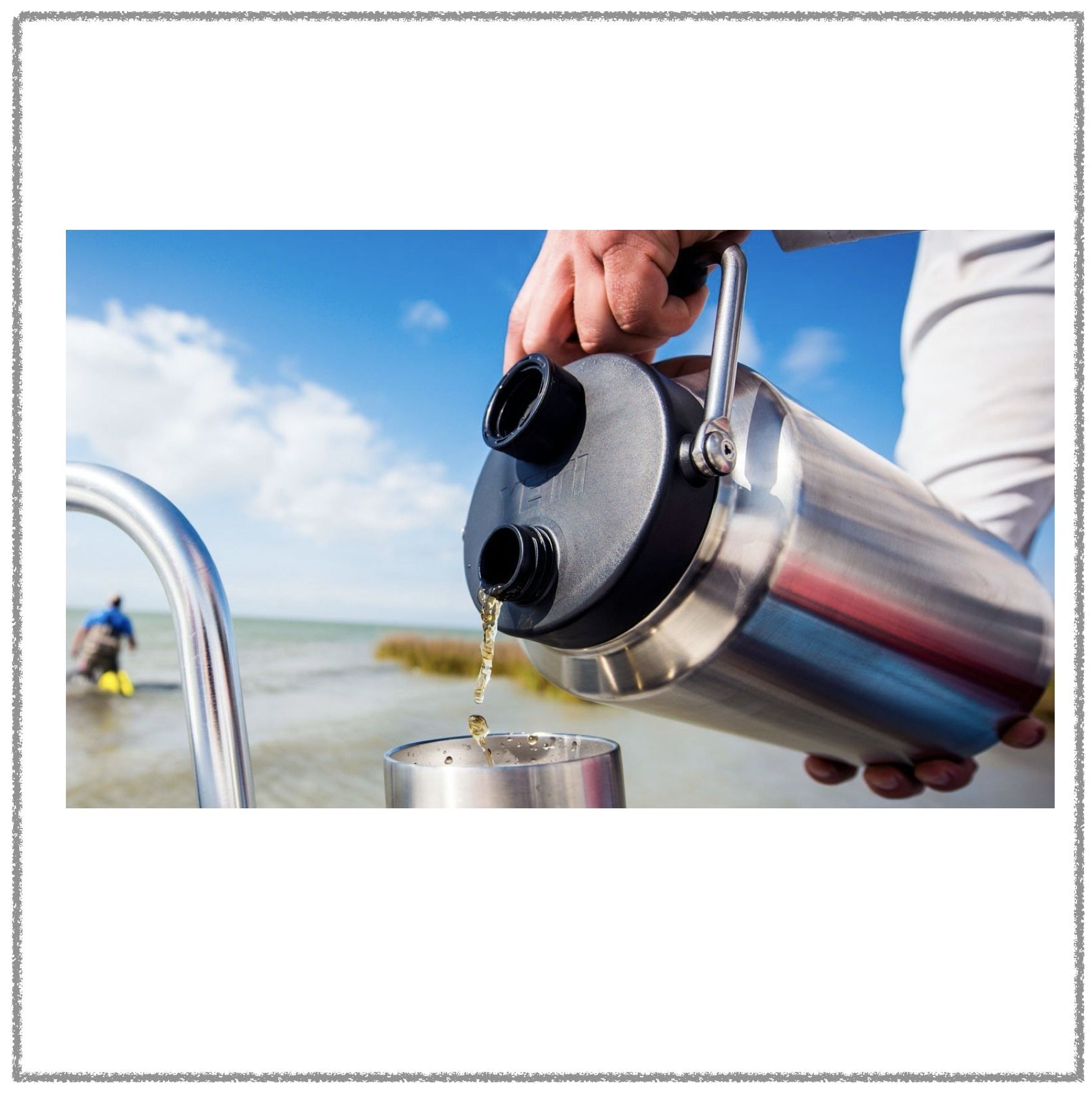 [YETI]*ONE GALLON JUG (3.7 L)*ステンレス製 保温も保冷もOK！ YETI]*ONE GALLON JUG (3.7 L)*ステンレス製 保温も保冷もOK