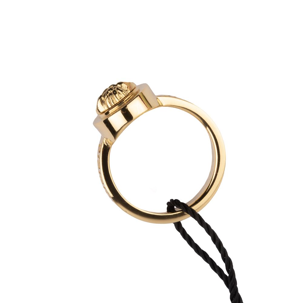 VERSACE☆ヴェルサーチェ MEDUSA リング♪ ゴールド色 (VERSACE