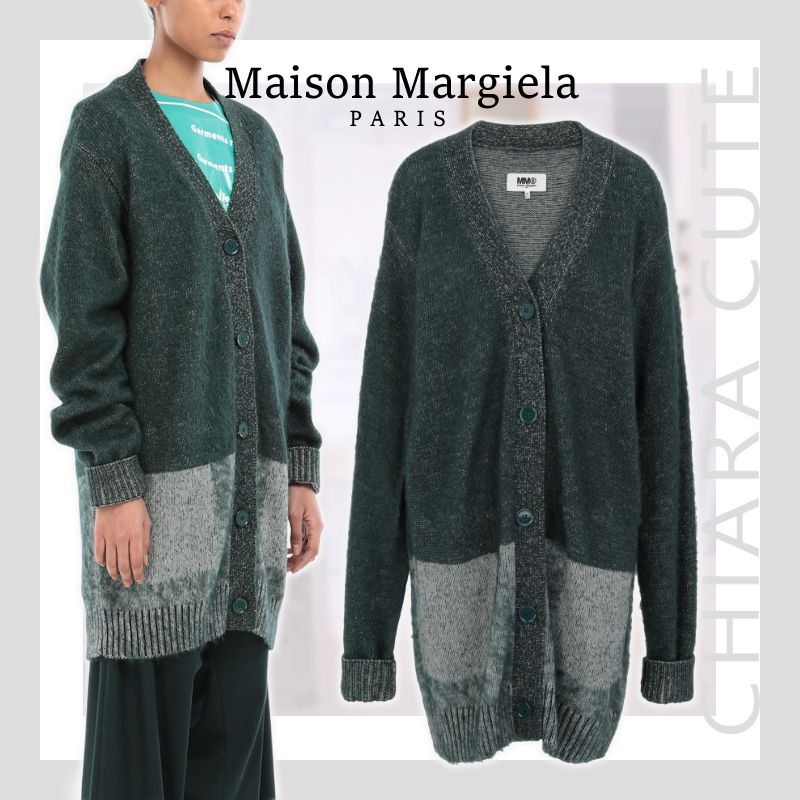 20AW NEW】Maison Margiela_women/シャドーウールカーディガン (Maison 【SEAL限定商品】 カーディガン 20AW Margiela Maison カーディガン