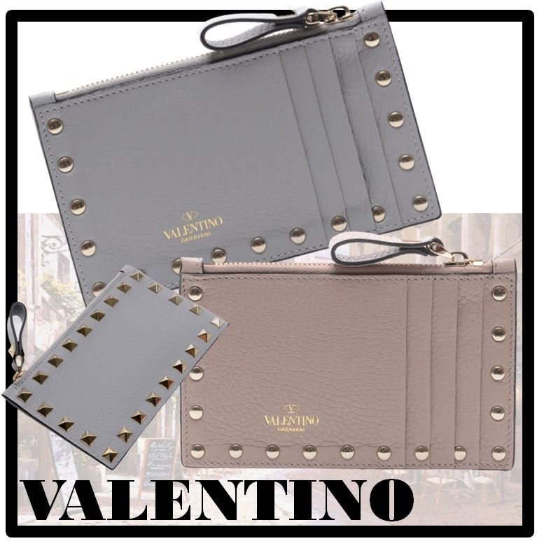 ☆ヴァレンティノ☆VALENTINO☆ロックスタッズ カードケース