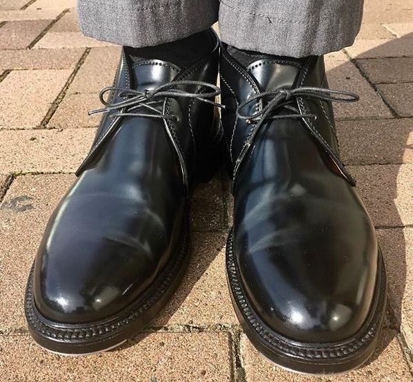 靴の王様☆ALDEN(オールデン) シェルコードバン チャッカブーツ ALDEN オールデンコードバン チャッカブーツ