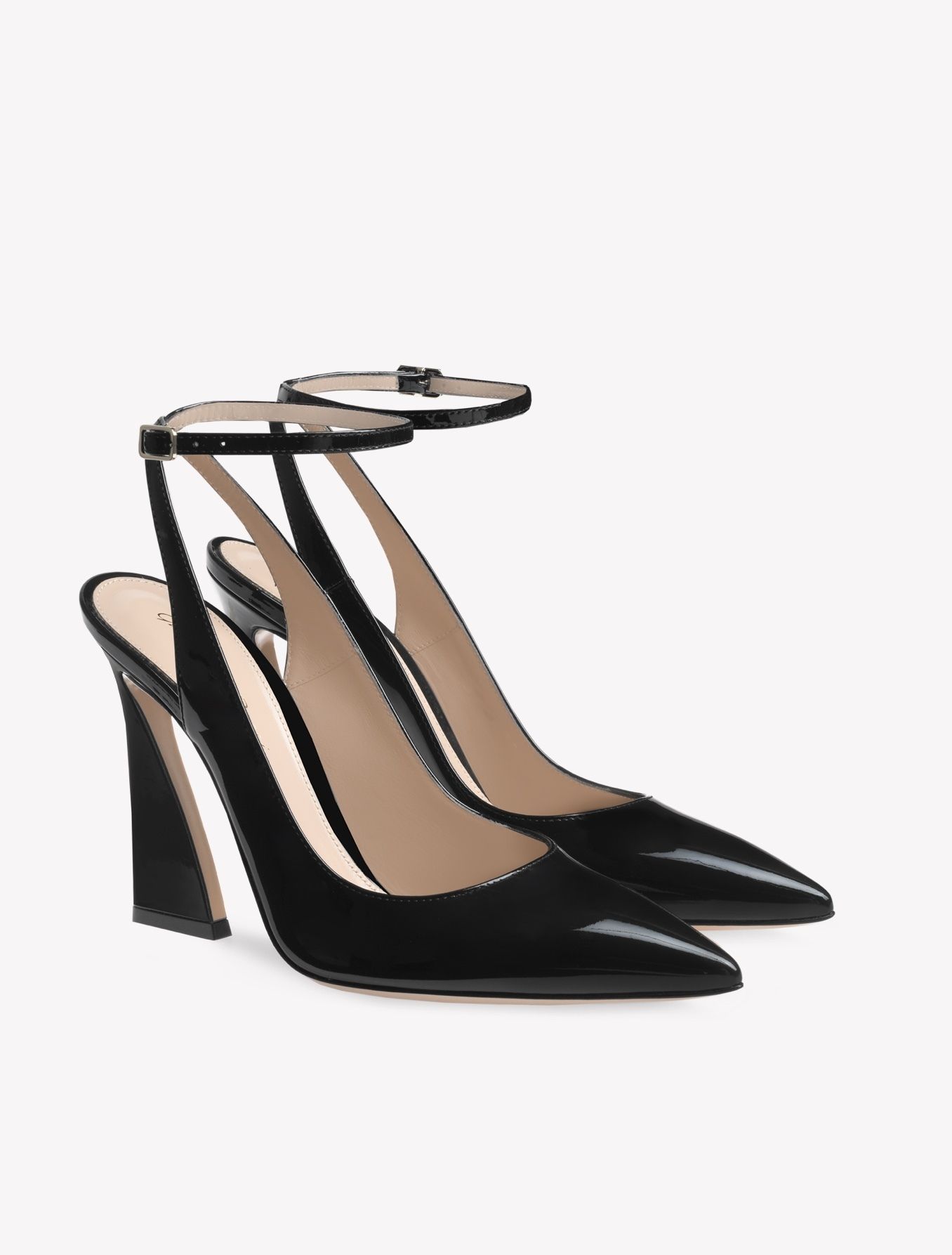 Gianvito RossiフレアヒールパンプスAURA SLINGBACK (Gianvito Rossi Gianvito RossiフレアヒールパンプスAURA SLINGBACK (Gianvito Rossi