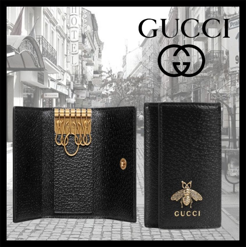 品質保証 GUCCI 美品 蜂 キーケース - キーケース
