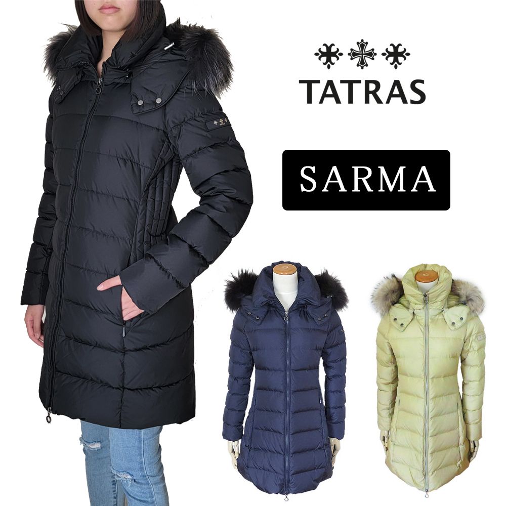 国内発送】タトラス ダウンコート SARMA ダウンジャケット (TATRAS ラウンド タトラス ダウンジャケット♪*. 美品 ダウンジャケット