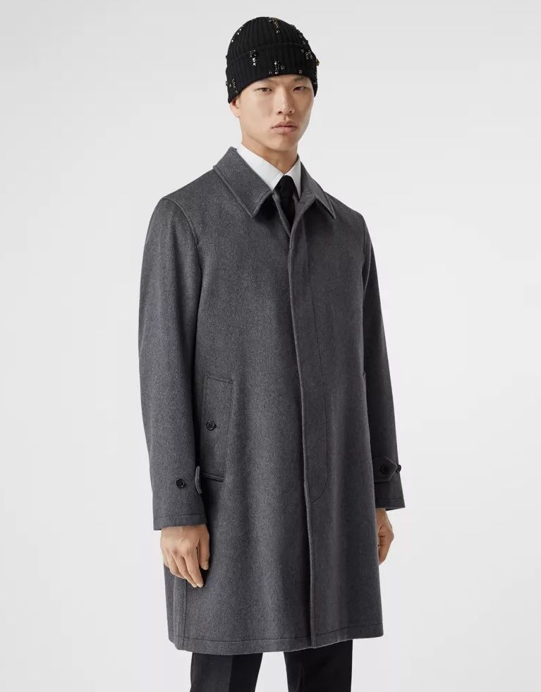 BURBERRY】バーバリー カシミアカーコート (Burberry/トレンチコート