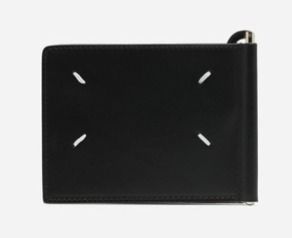 Maison Margielaバイフォールド クリップウォレット ブラック (Maison Maison Margielaバイフォールド クリップウォレット ブラック (Maison