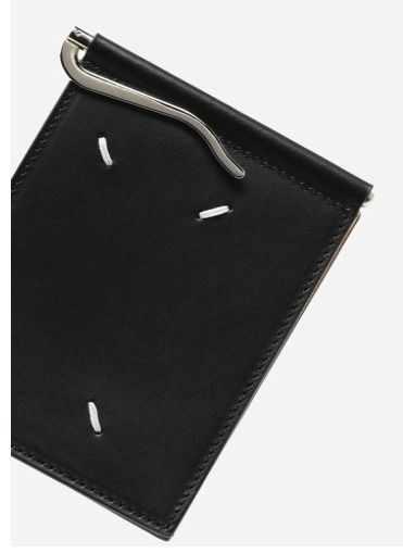 Maison Margielaバイフォールド クリップウォレット ブラック (Maison ...