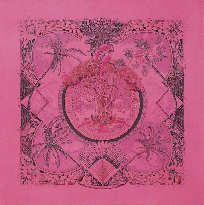 HERMES(エルメス) スカーフ カレ 70 × 70cm《Aloha Dip Dye》 (HERMES ...