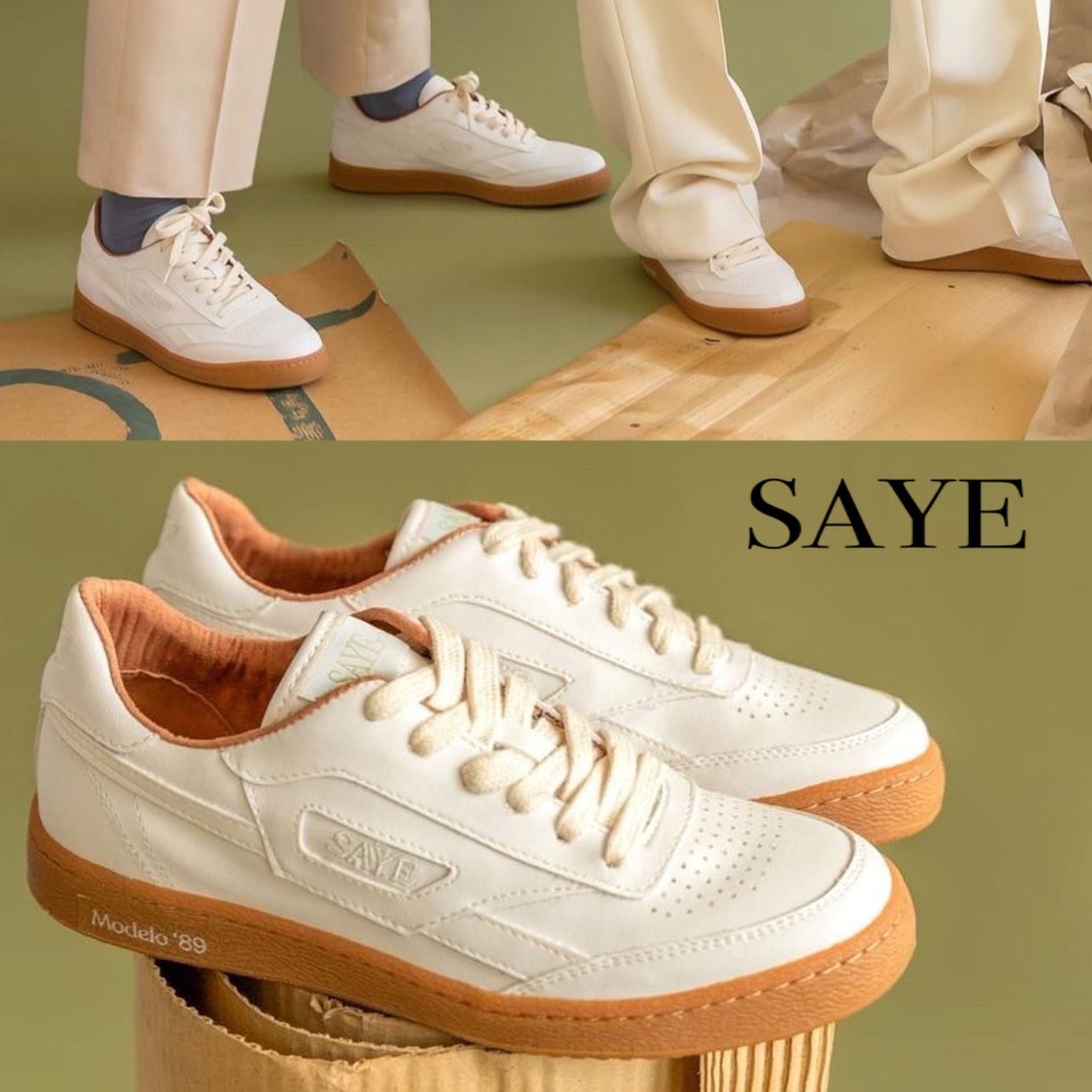 SAYE】MODELO '89 VEGAN CARAMEL☆スニーカー/セイ (SAYE/スニーカー ...