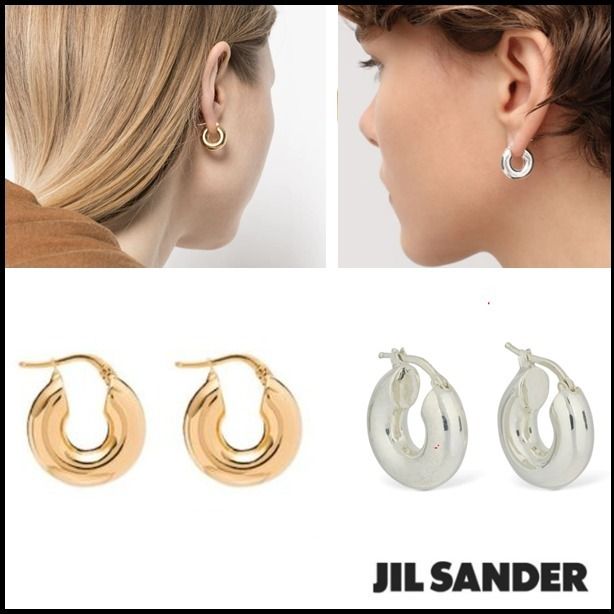 ホットセールJIL SANDER ジルサンダーフープピアス ピアス(両耳用 ホットセールJIL SANDER ジルサンダーフープピアス ピアス(両耳用