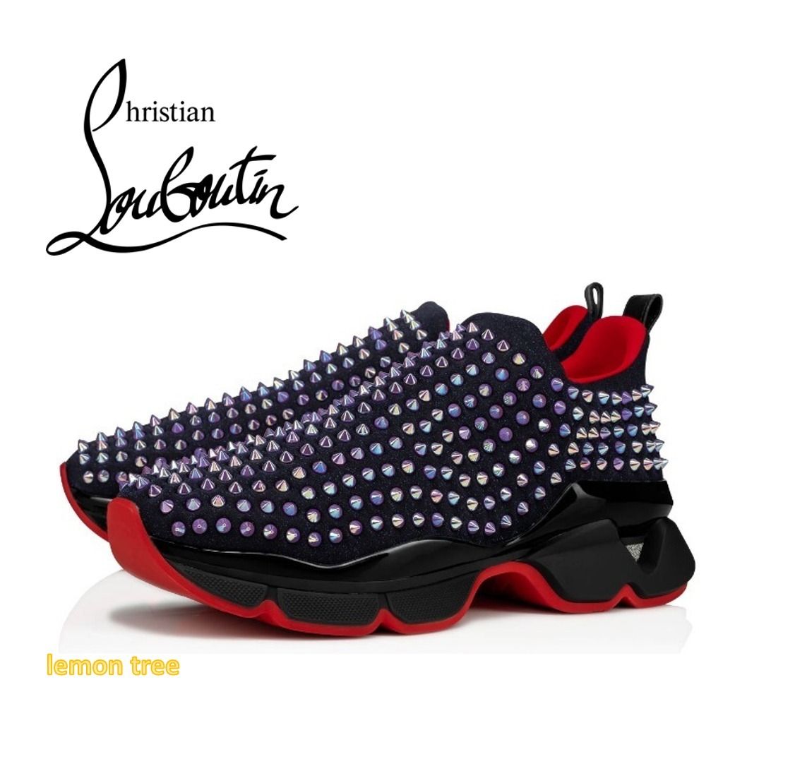直営店】ルブタン Spike Sock スニーカー マルチスタッズ (Christian 直営店】ルブタン Spike Sock スニーカー マルチスタッズ (Christian