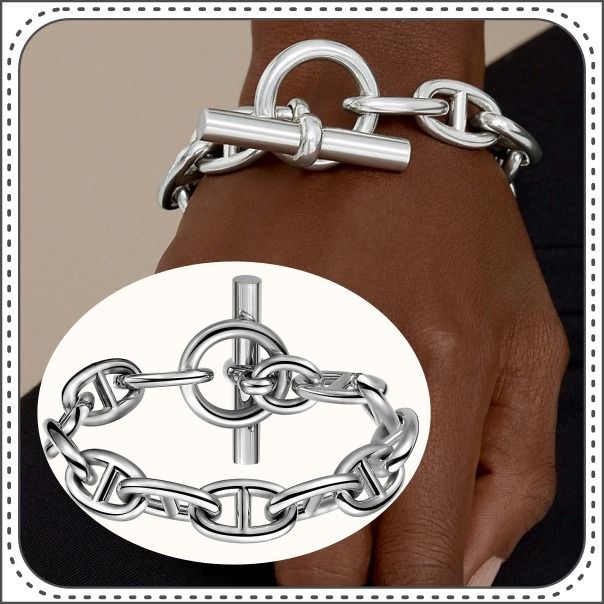 HERMES【直営店買付】シェーヌダンクル/1番大きいTGM/10~13コマ ...