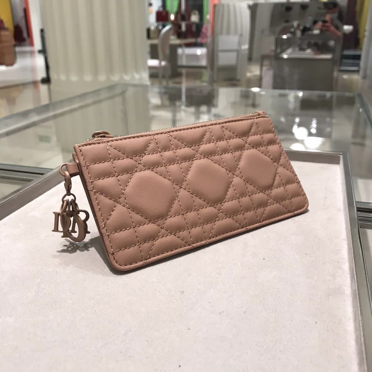 追跡付き発送で安心】DIOR Lady Dior カード/コイン ケース (Dior 追跡付き発送で安心】DIOR Lady Dior カード/コイン ケース (Dior