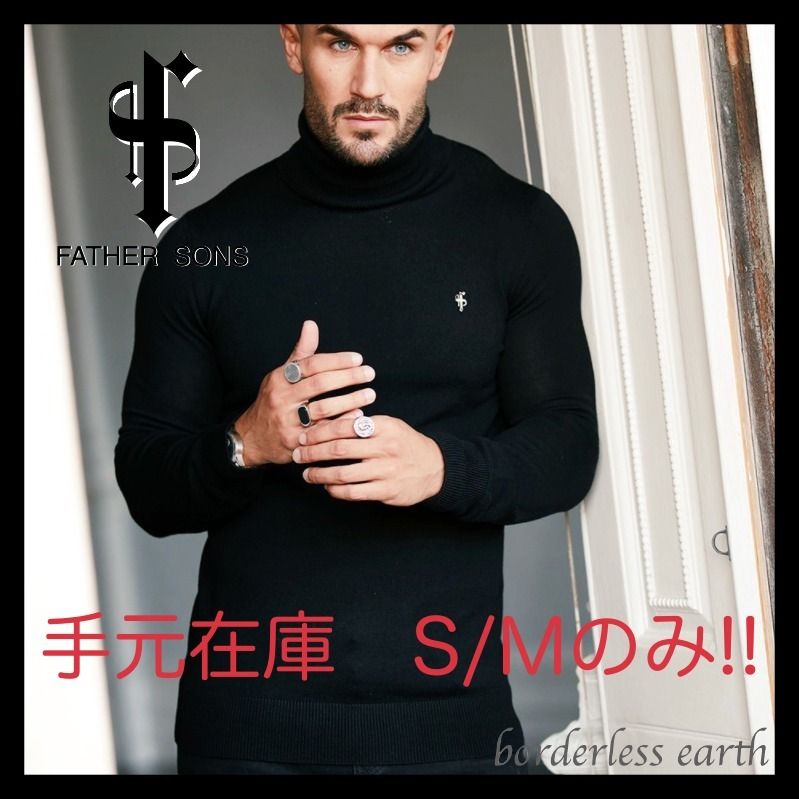 数量限定!筋肉fit☆Father&Sonsウールニットロールネック/送関込 数量限定!筋肉fit☆Father&Sonsウールニットロールネック/送関込