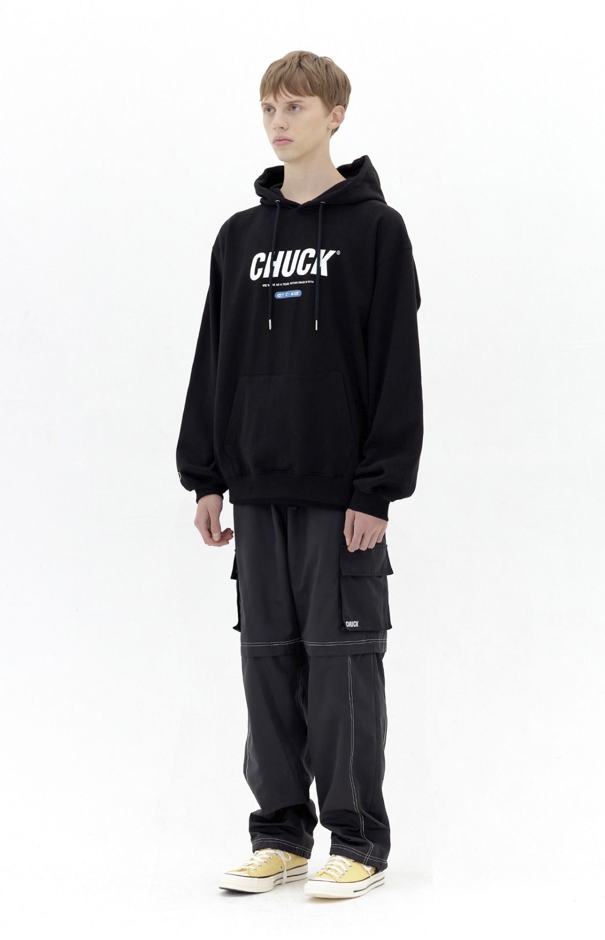 CHUCK】NiziU☆マヤ着用 Chuck signature logo hoodie 8色 (CHUCK CHUCK】NiziU☆マヤ着用 Chuck signature logo hoodie 8色 (CHUCK