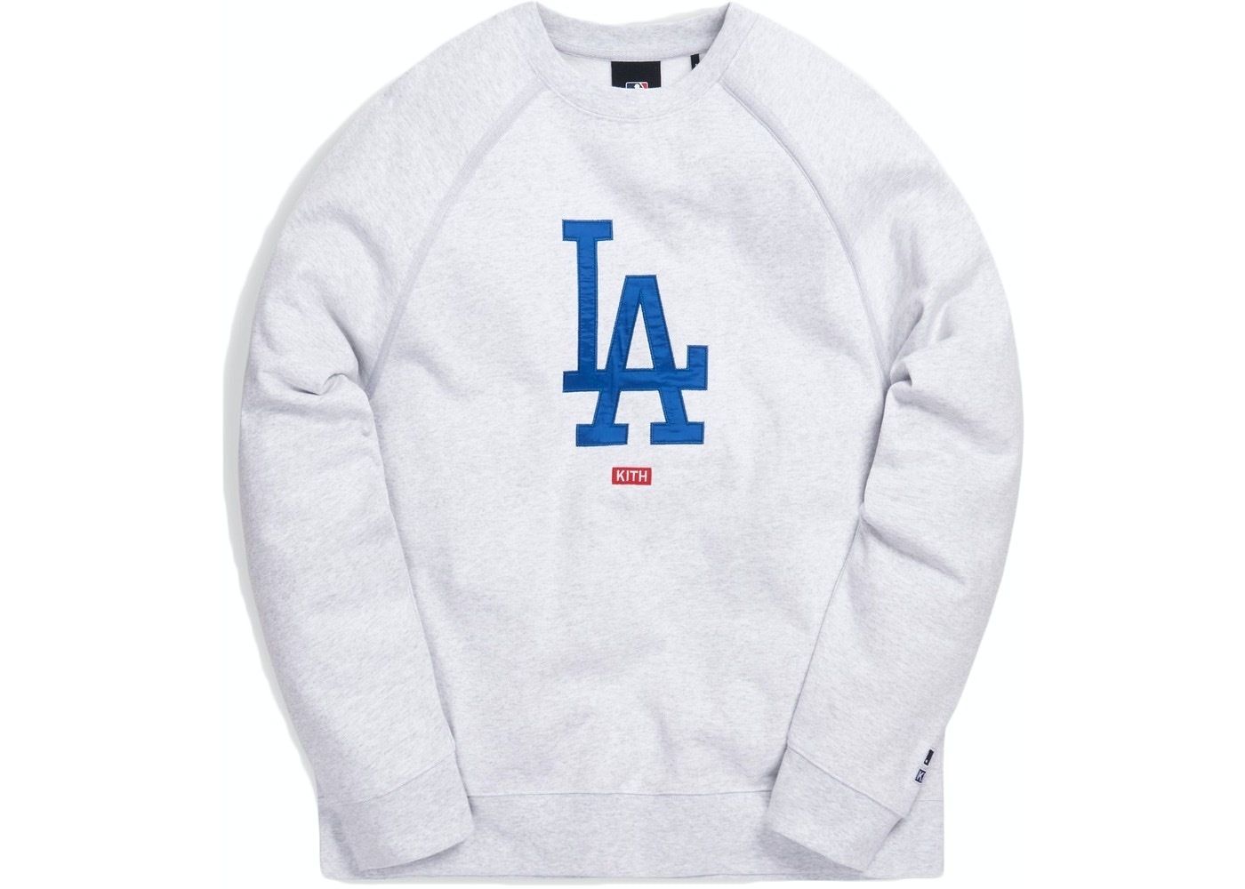 36 割引ホワイト系 M経典ブランド Kith Los Angeles Dodgers Mlb コラボ Tシャツ カットソー 七分 長袖 メンズ ホワイト系m Aci Md