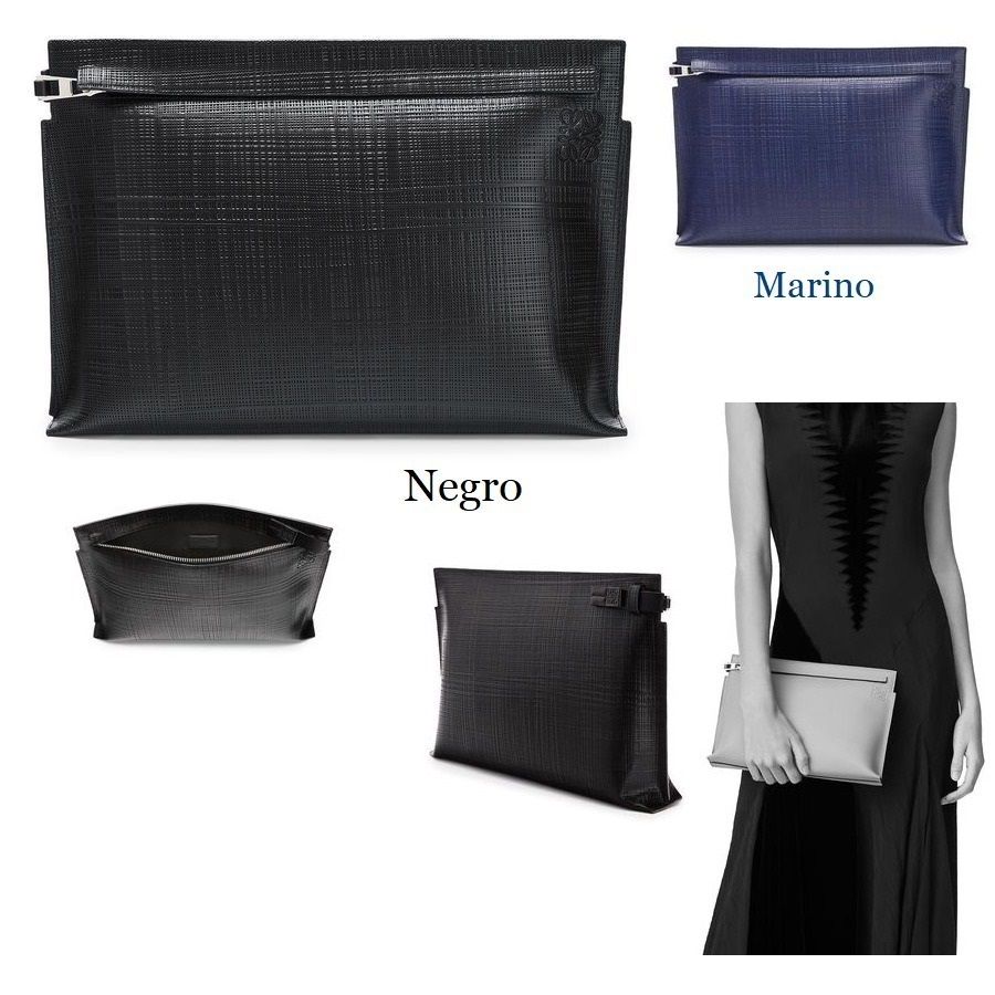 LOEWE】Tポーチ*テクスチャードカーフクラッチbag☆101.88.W05 (LOEWE LOEWE】Tポーチ*テクスチャードカーフクラッチbag☆101.88.W05 (LOEWE